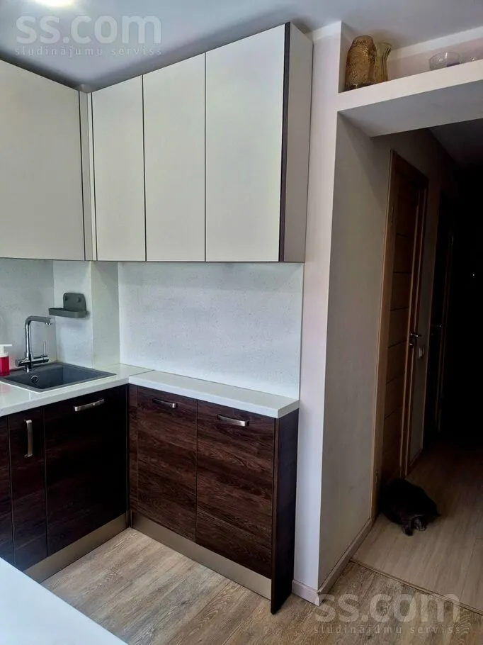 Cuisine - Renovated 2-Bedroom Flat in Purvciems