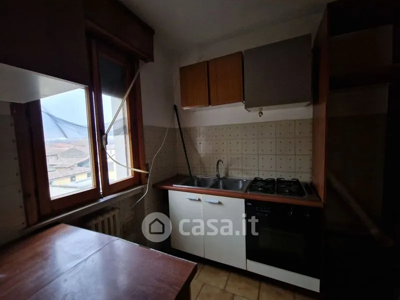 Cuisine - Two-Bedroom Apartment with Balcony in Viadana