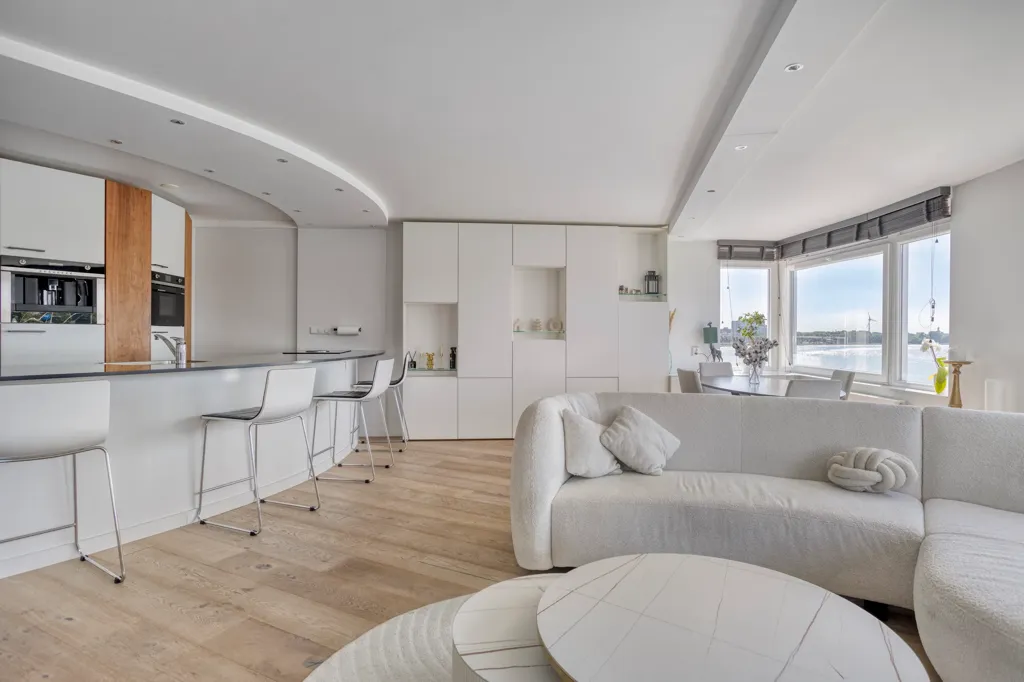 Cuisine - Penthouse with Maas View in Rotterdam