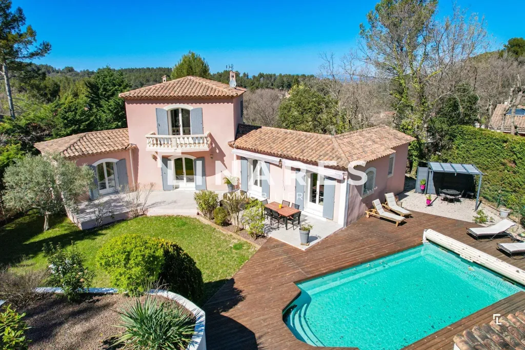 Vista aerea - Villa with Pool in Simiane-Collongue