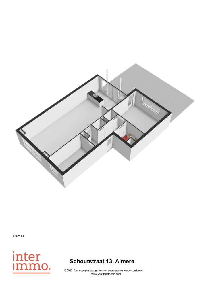 Plan - Galerie Flat with Garden in Almere Stad