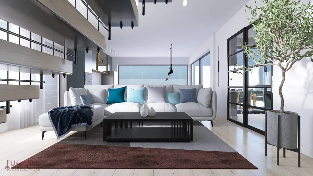 Soggiorno - Luxury Villa with Sea View in Posedarje