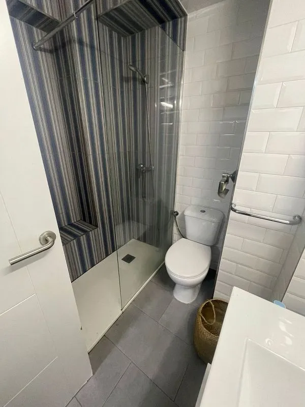 Salles de bain - Furnished Flat with Elevator in Santander