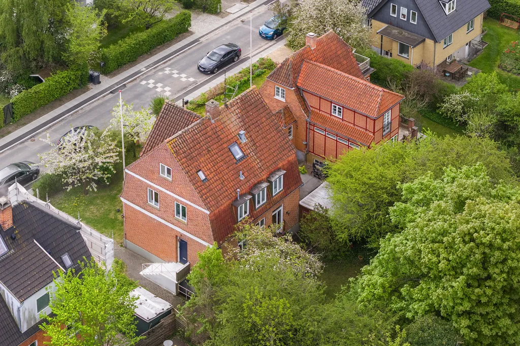 Vue aérienne - Charming Villa in Hanssted Quarter