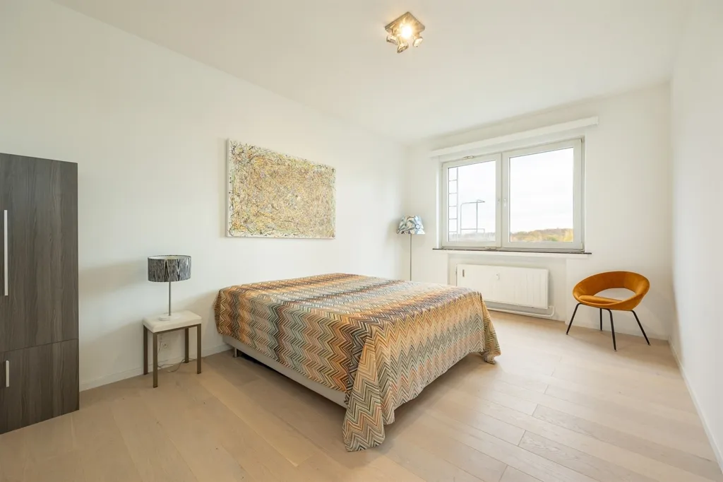 Bedrooms - Renovated Apartment with Views in Antwerp