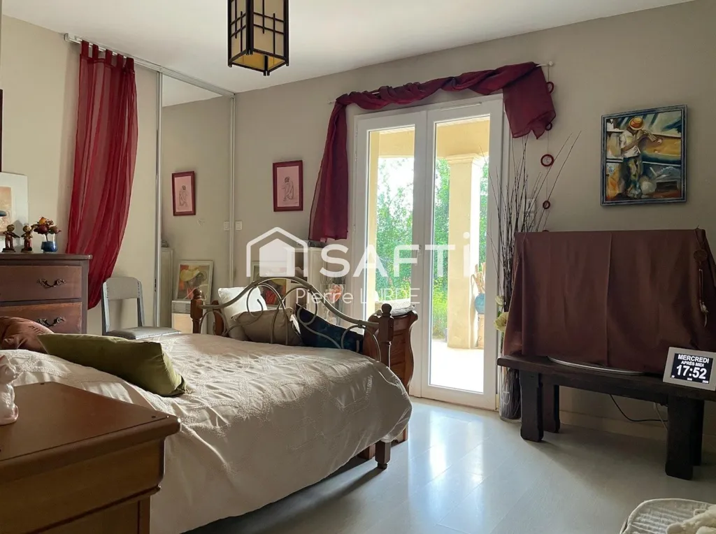 Chambres - Villa avec Piscine et Double Garage à Saint Nauphary