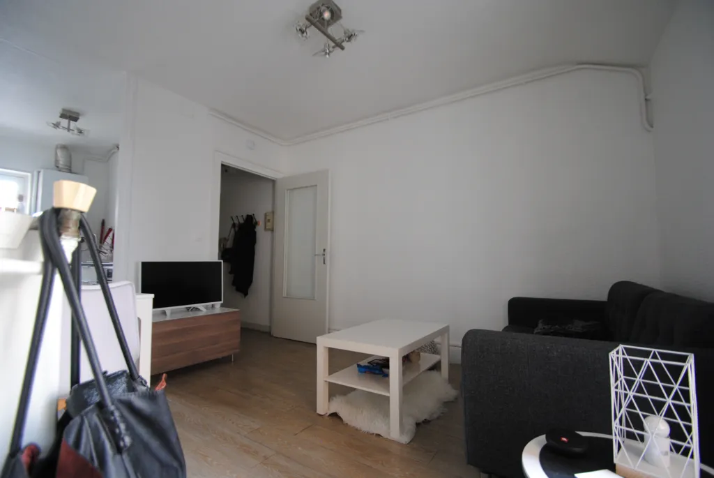 Living Room - Meubled 2-Bedroom Apartment in Riom Centre