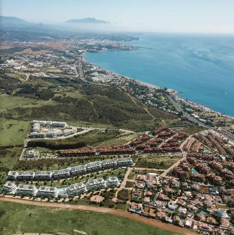 Vue aérienne - Luxury Flat with Sea Views in Estepona