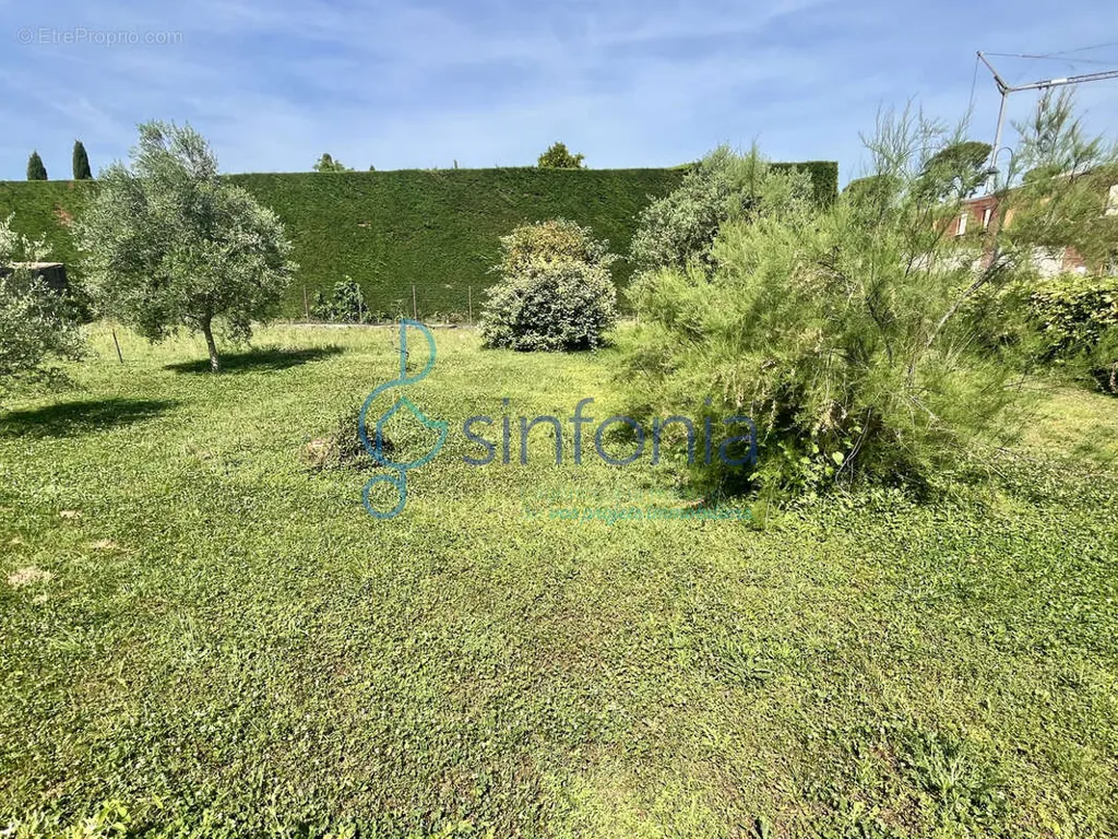Jardin - Terrain à Bâtir Arboré avec Viabilisation à Montaren-et-Saint-Médiers