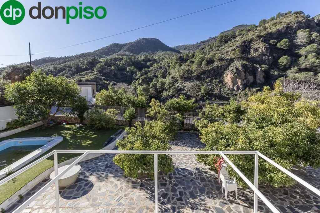 Terrass - Chalet with Sea and Mountain Views in Los Guájares