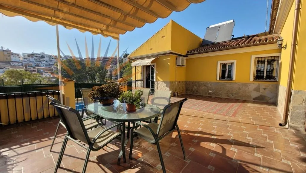 Terrasse - Villa with Pool in Pedregalejo, Málaga