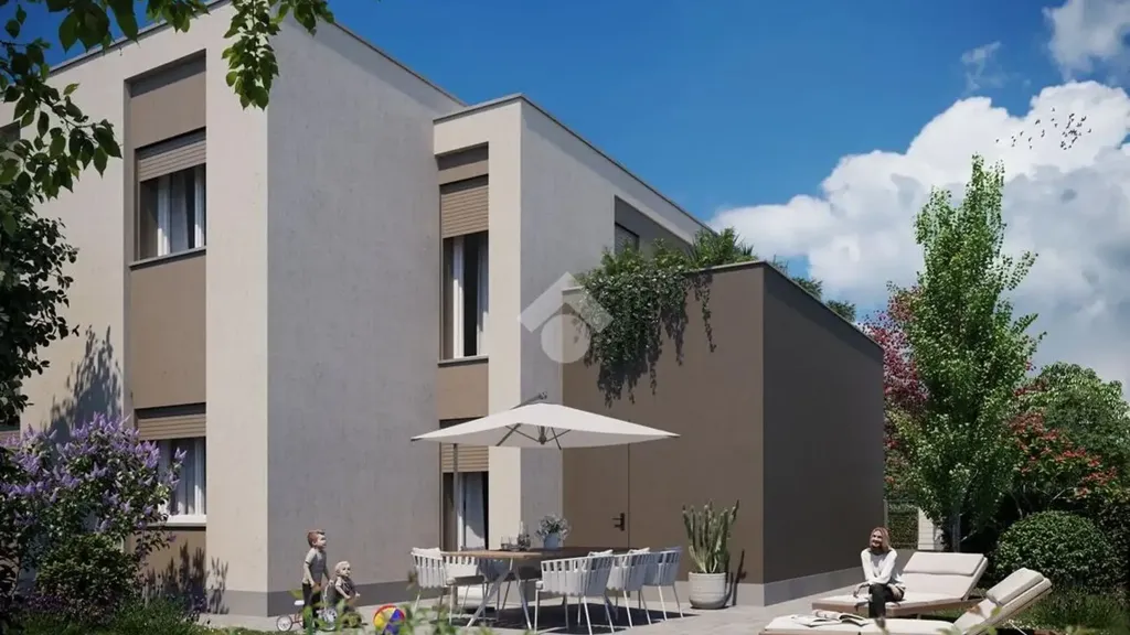 Newly Built Apartment with Private Garden in Carpi