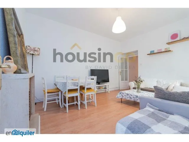 Soggiorno - Apartment with Terrace in Chamberí, Madrid
