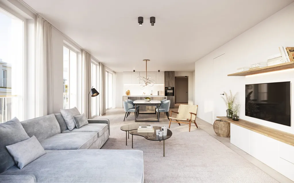 Séjour - Appartement BEN avec Vue Panoramique à Aarschot