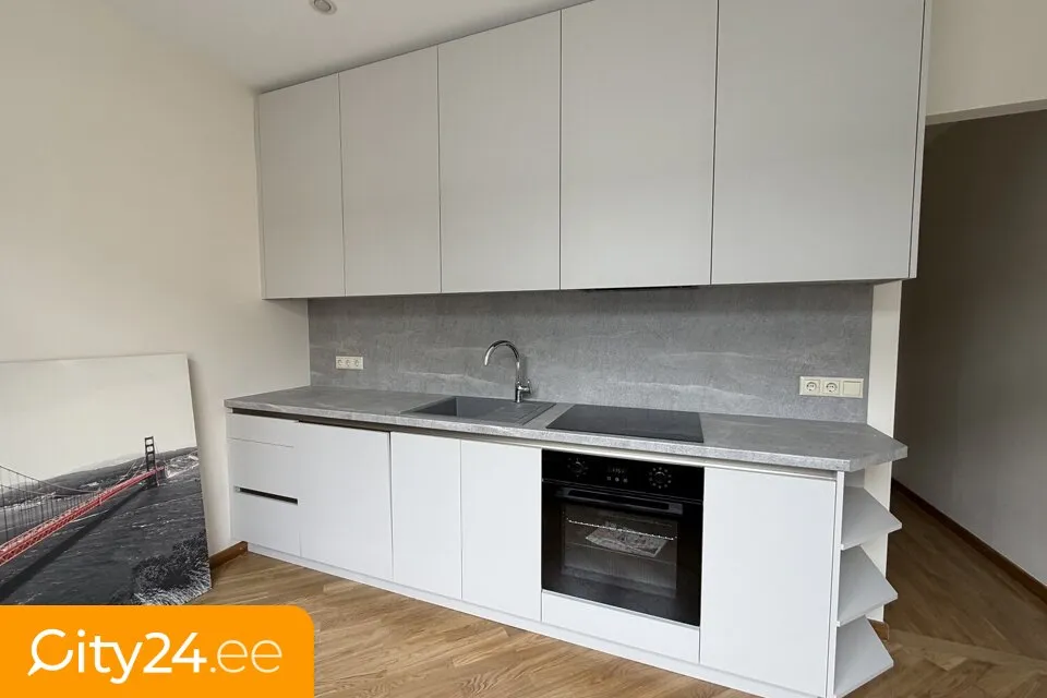 Cucina - Bright Apartment with Terrace in Riga Centre