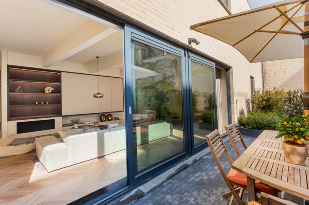 Terrasse - Maison mitoyenne avec jardin et parking au Zuid d'Anvers
