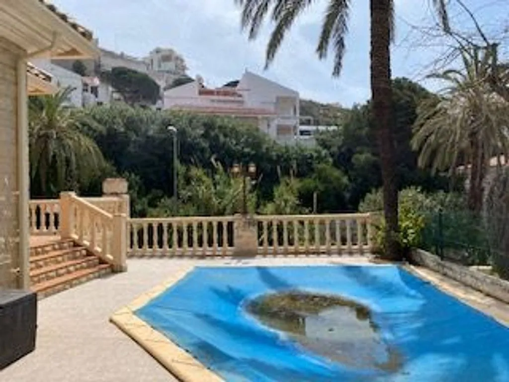 Piscine - Chalet with Sea View and Pool in Cap Blanc, Cullera