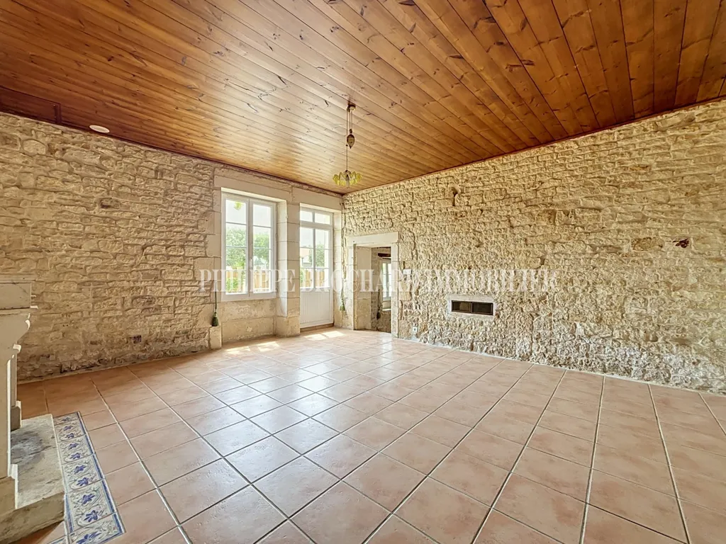 Soggiorno - Charming Stone House with Garden in Péault
