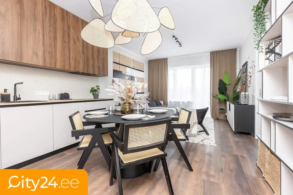 Salle à manger - Modern Flat with Balcony in Ķengarags, Riga