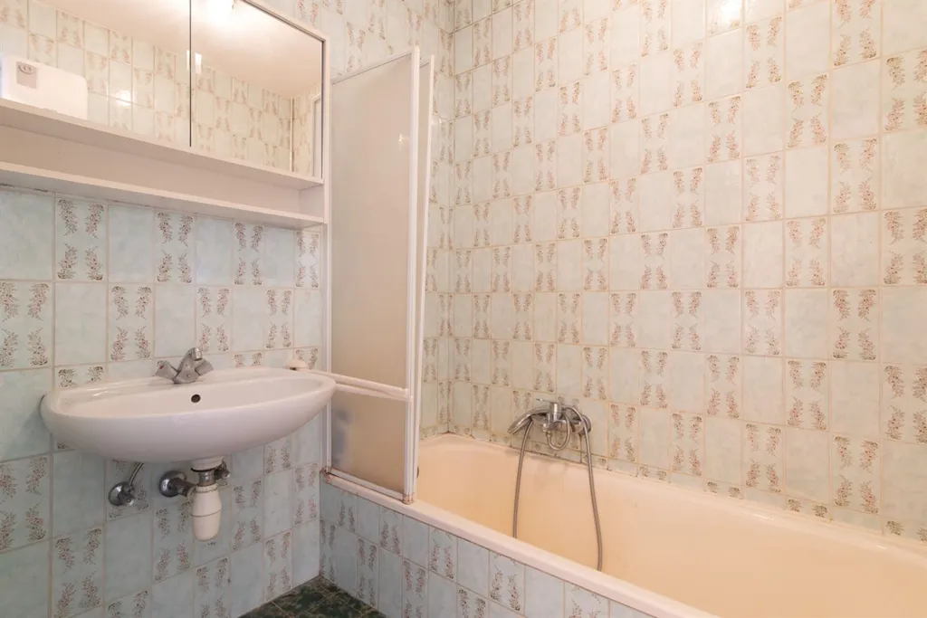 Salles de bain - Appartement avec vue verdoyante à Bruges