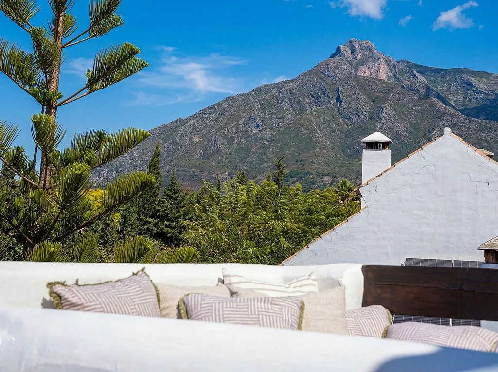 Terrasse - Luxury Semidetached House with Pool in Marbella