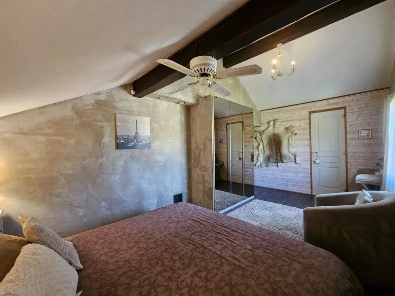 Camere da letto - Charming House with Pool in Marcellaz