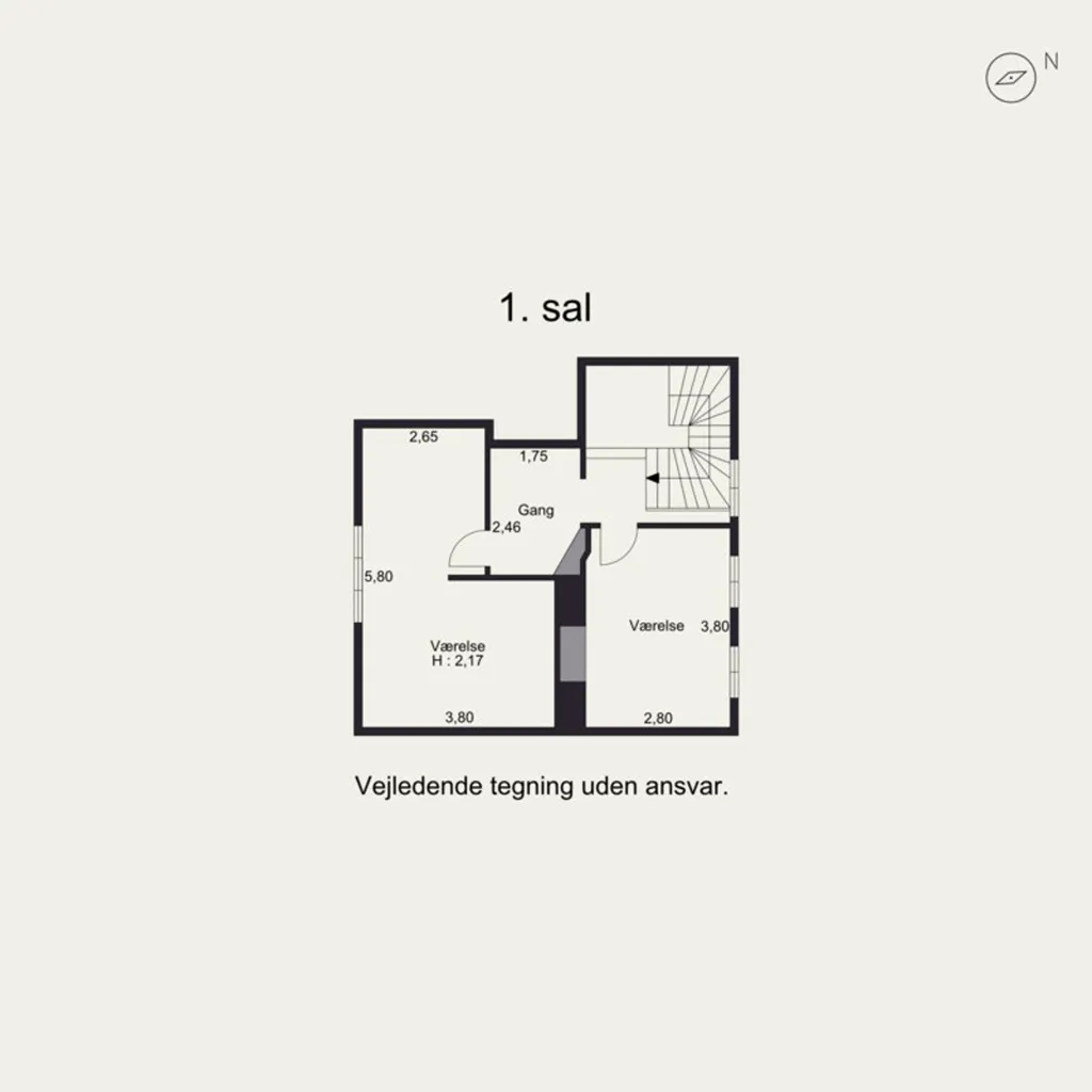Plan - Brick Villa with Rural Views in Holsted