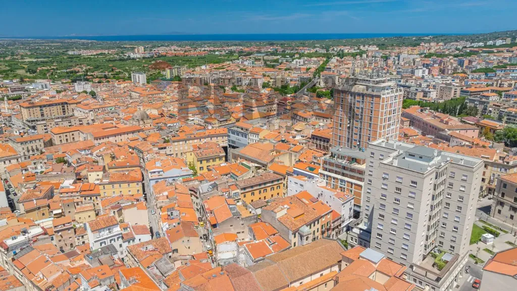 Õhuvaade - Apartment with Terrace in Sassari Centre