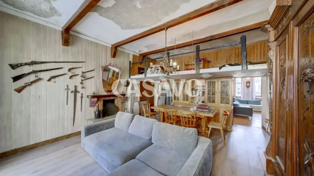 Séjour - Spacious Apartment with Balcony in Turin