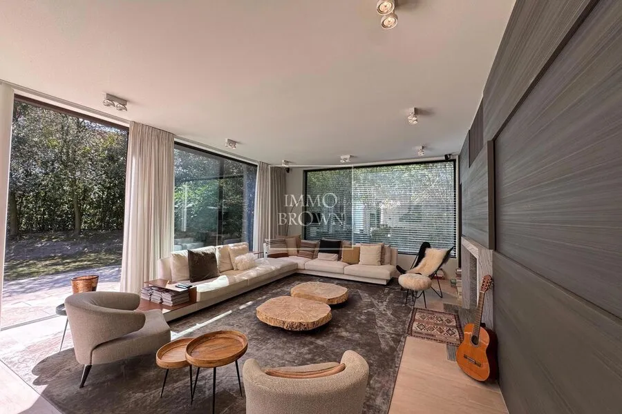 Living Room - Villa with Pool in Knokke, Quiet Second Line