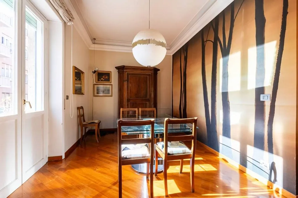 Söögituba - Luxury Flat with Balcony in Rome's Trieste