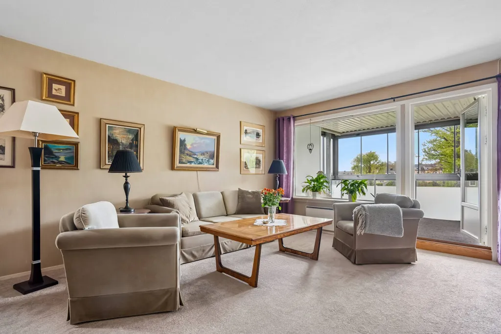 Elutuba - Apartment with Balcony in Larvik