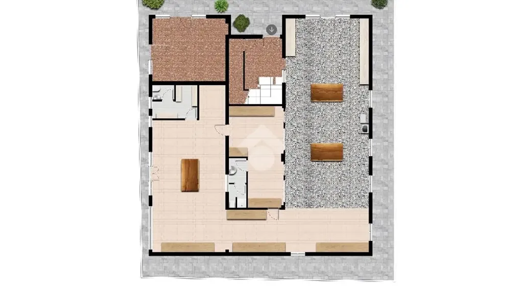 Plaan - Independent House with Workshop in Cento