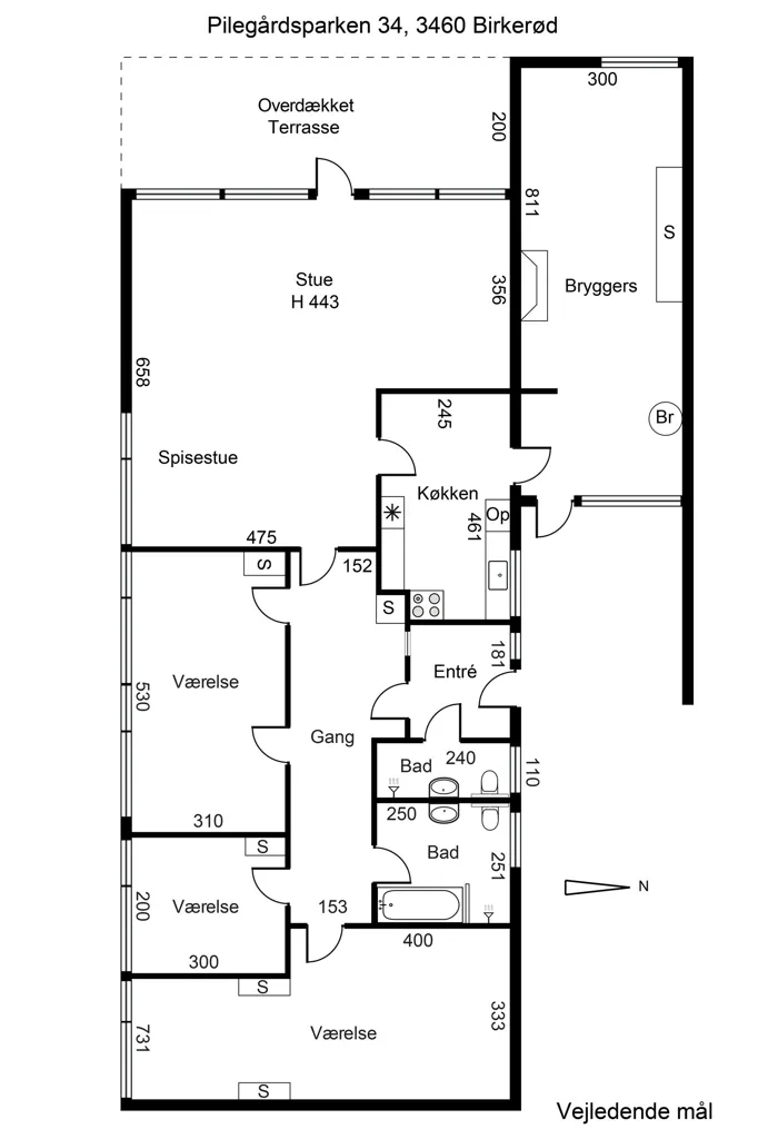 Plan - Poul Danø Villa with Original Charm in Pilegårdsparken