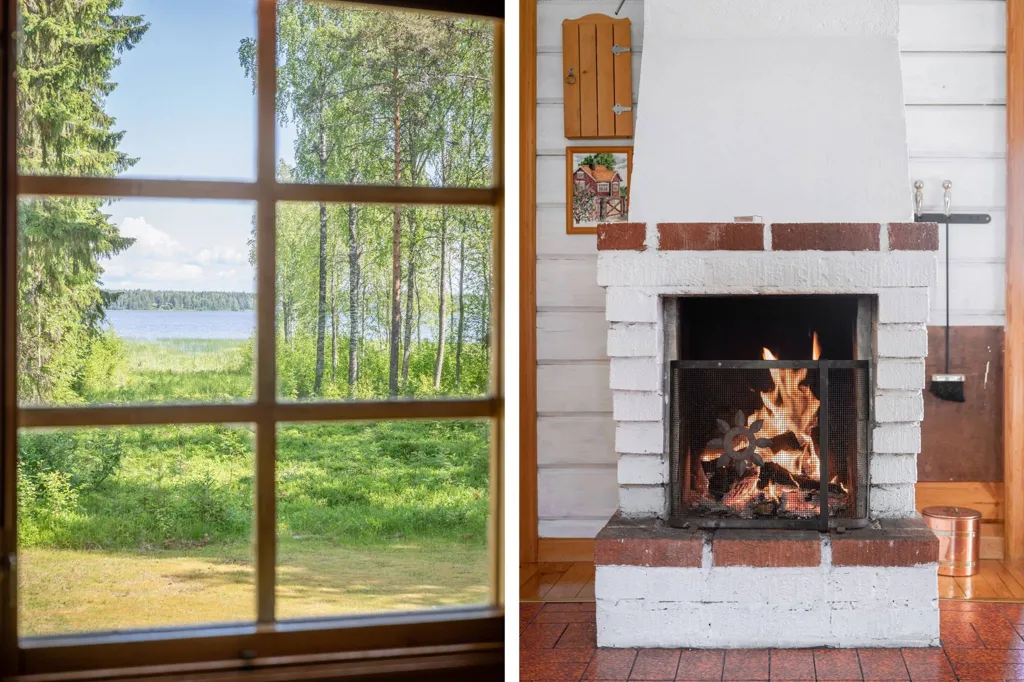 Soggiorno - Charming Cottage with Water View near Luleå