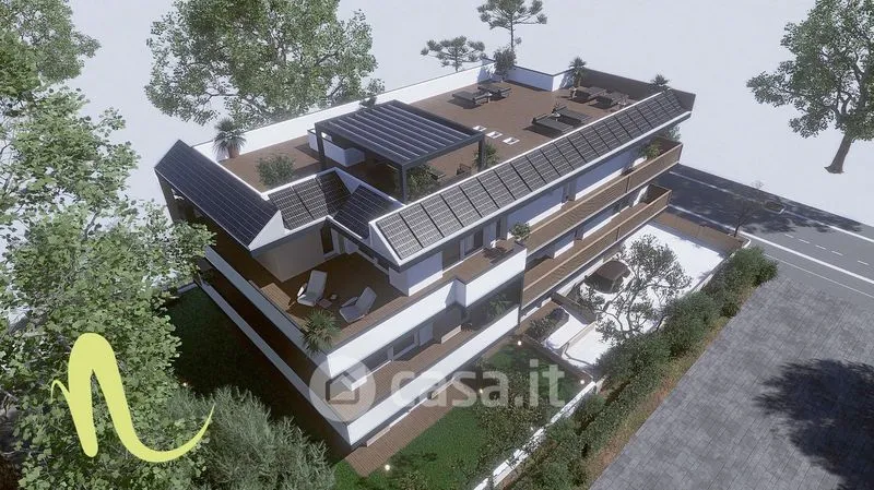 Vue aérienne - Apartment with Balcony in Cesenatico