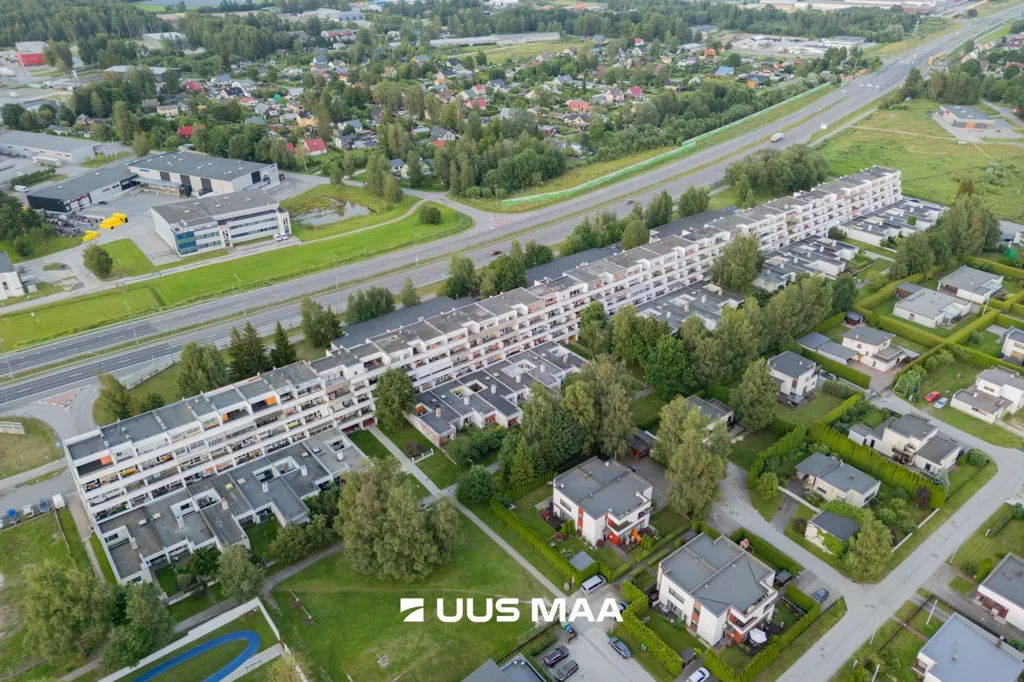 Vue aérienne - Renovated Flat with Balconies in Pärnu