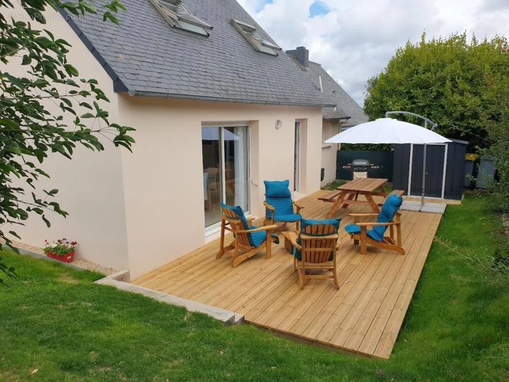 Terrass - Traditional House with Garden in Perros-Guirec