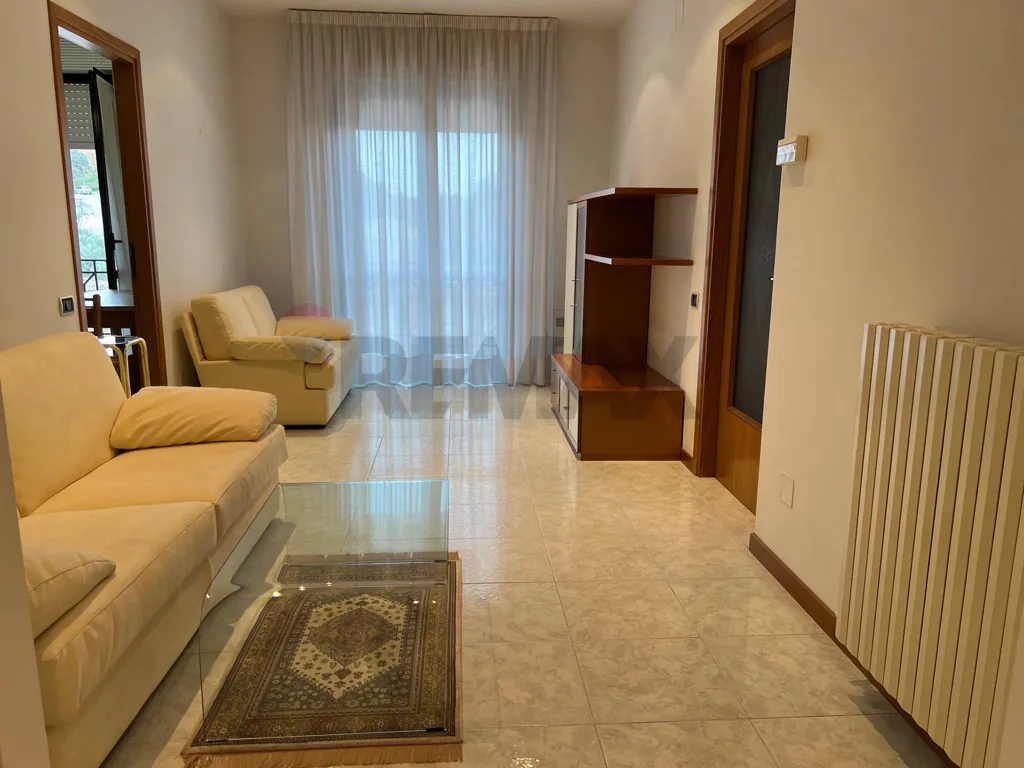 Living Room - Apartment with Balcony in Chieti Centre