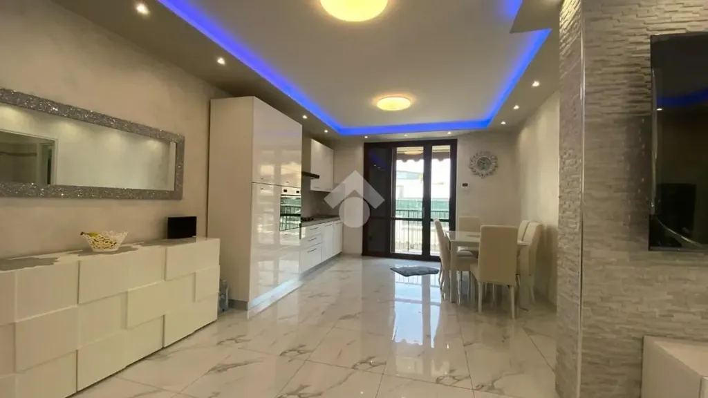 Living Room - Bright 2-Bedroom Apartment with Balcony in Corbetta