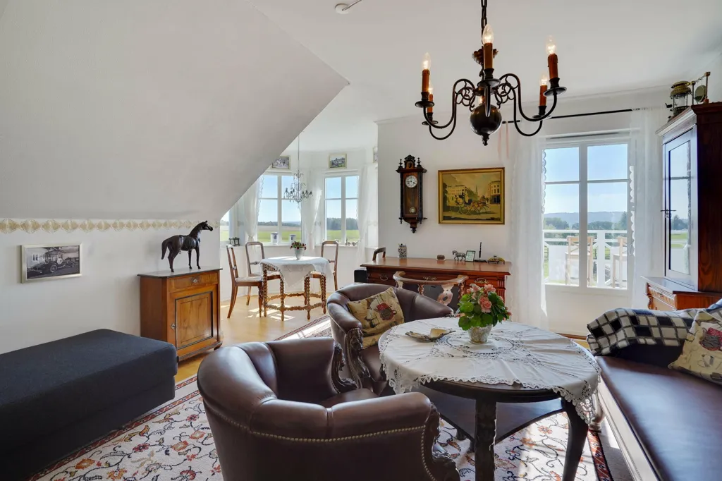 Séjour - Modern Farmhouse with Equestrian Facilities near Himmelbjerget