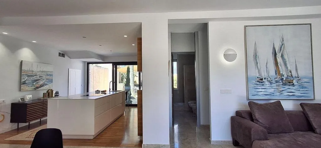 Séjour - Pared Chalet with Pool in Santiago de la Ribera