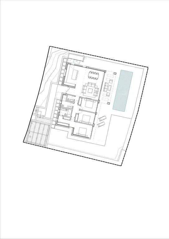 Plan - Contemporary Villa with Pool in Benahavís
