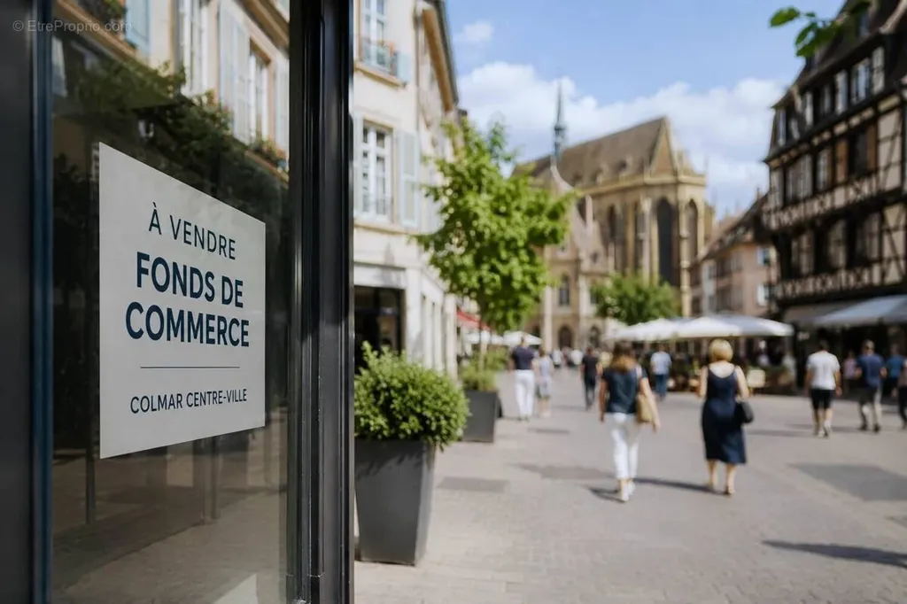 Fonds de Commerce en Centre-Ville à Colmar