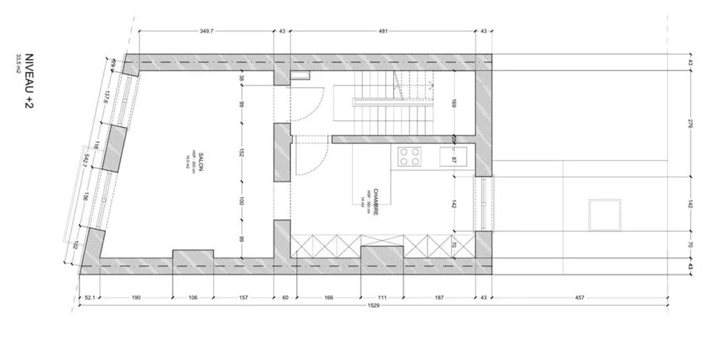 Floor Plan - Investment Triplex with Terrace in Central Location