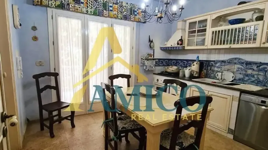 Cuisine - Spacious Villa Apartment with Terrace in Bagheria