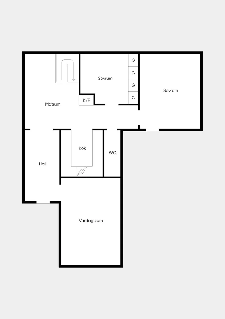 Plan - Two Separate Houses with Farm View in Sommarvägen