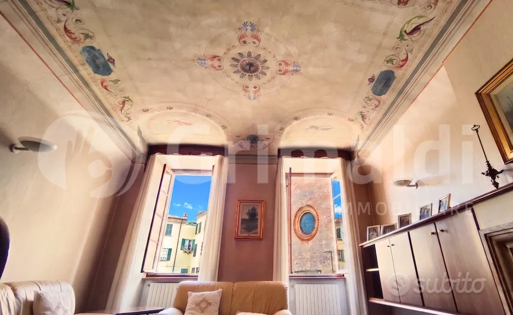 Séjour - Historic Apartment in Bobbio's Piazza Duomo