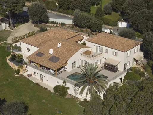 Vista aerea - Renovated Villa with Pool in Valbonne