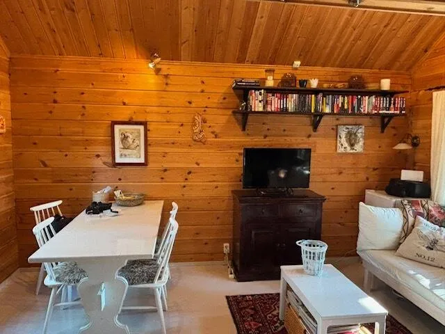 Séjour - Modern Cabin with Sea View in Oitti